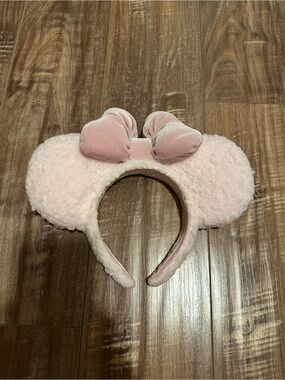 Disney Fluffy Pink Sherpa Ears